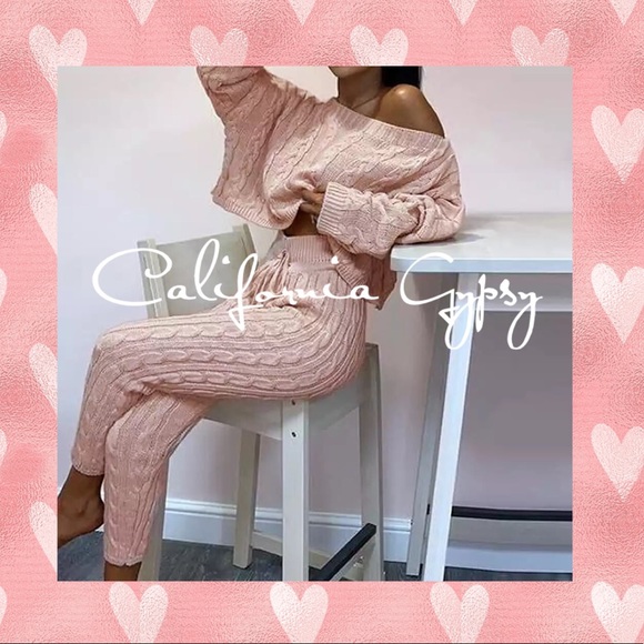 Knit 2 Pcs Loungewear Set - Picture 7 of 10